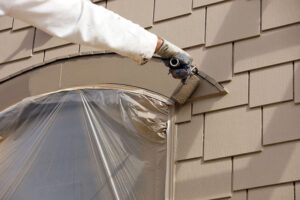 exterior-home-painting-spray exterior house painting boise id