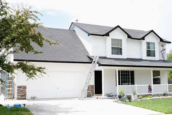White Painted House in Caldwell ID